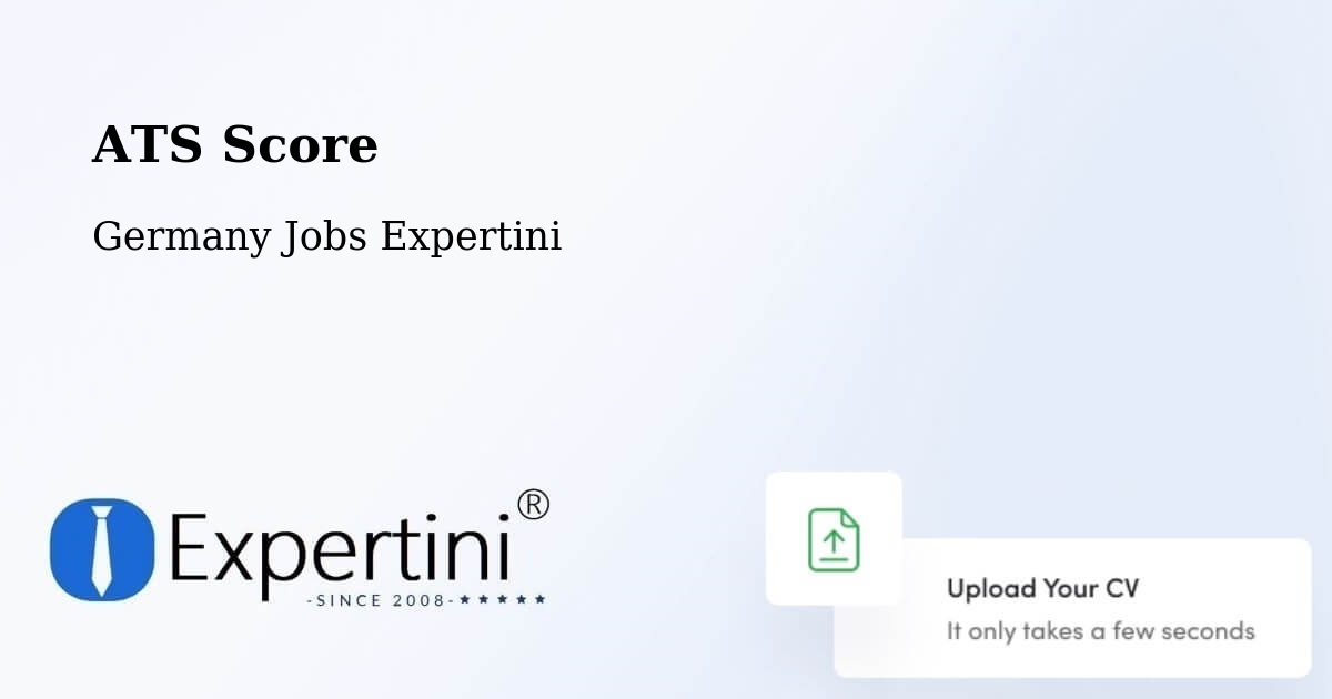 Resume ATS Score & Job Description Match Tool – Calw - Germany Jobs Expertini